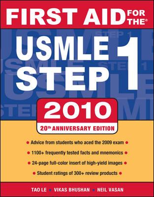 Usmle Step 1 Secrets. First Aid for the USMLE Step 1