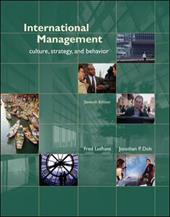 International Management: Culture, Strategy, and Behavior International Management: Culture, Strategy, and Behavior
