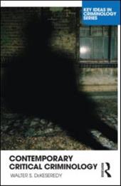 Contemporary Critical Criminology Contemporary Critical Criminology
