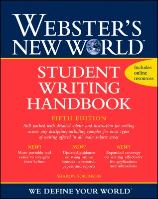 Webster's New World Student Writing Handbook -Mantesh