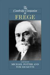 The Cambridge Companion to Frege The Cambridge Companion to Frege