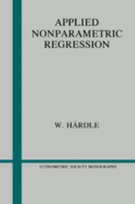 Applied Nonparametric Regression Wolfgang H?rdle