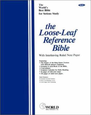 Loose-Leaf Reference Bible by World Bible Publishing - Reviews ...