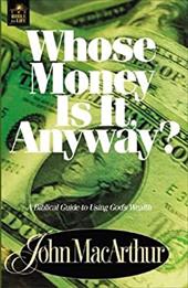 Whose Money Is It Anyway? Whose Money Is It Anyway?