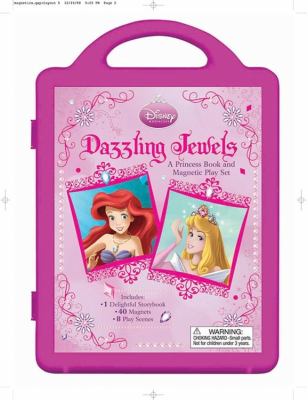 Disney Princess: Dazzling Jewels: A Princess Book and Magnetic Play Set Disney Press