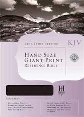 Hand Size Giant Print Reference Bible-KJV Hand Size Giant Print Reference Bible-KJV