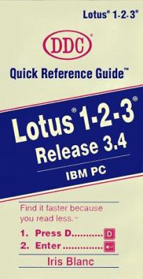 Lotus 1-2-3 Release 4 for Windows (Quick Reference Guide) Iris Blanc