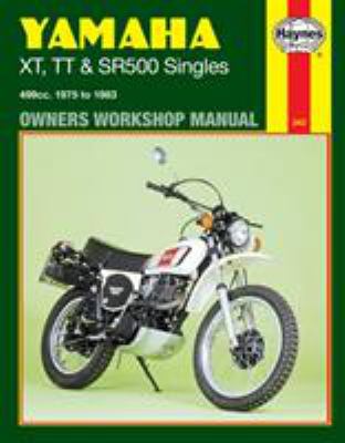 Yamaha singles xt tt sr