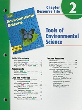 chapter environmental test tools science of b Resource Holt Chapter Science 2 Environmental File Holt by