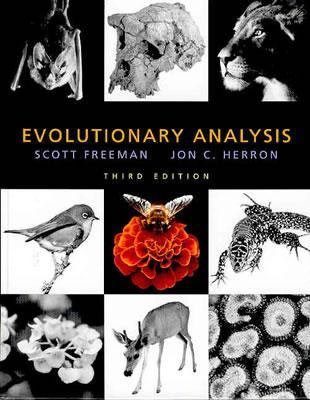 Evolutionary Analysis by Scott Freeman and Jon C. Herron (2013, Hardcover,... Evolutionary Analysis by Scott Freeman and Jon C. Herron (2013, Hardcover,...