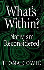 What's Within?: Nativism Reconsidered - Cowie, Fiona