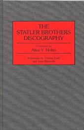 The Statler Brothers Discography - Holtin, Alice Y. / Kennedy, Jerry / Cash, Johnny