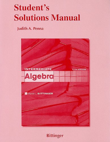 Intermediate Algebra by Marvin L. Bittinger - Marvin L. Bittinger