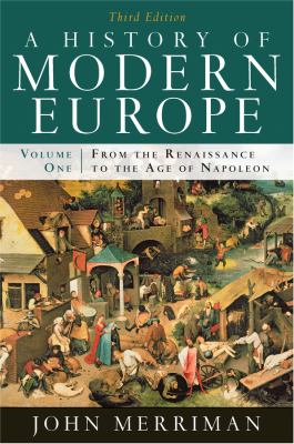 A History Of Modern Europe By John Merriman Reviews Description Amp More Isbn 9780393933840