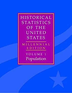 The Historical Statistics of the United States: Volume 1, Population: Millennial Edition: Vol 1