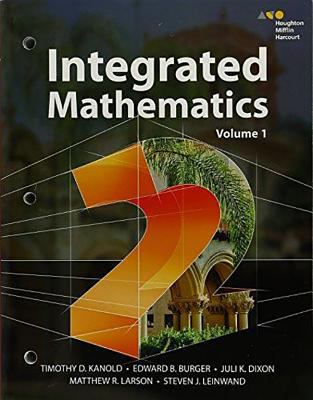 ISBN 9780544389830 product image for Hmh Integrated Math 2 : Interactive Student Edition Volume 1 (Consumable) 2015 | upcitemdb.com