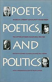Poets, Poetics, & Politics (PB) - Humphries, Rolfe / Gillman, Richard / Novak, Michael Paul