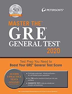 ISBN 9780768943702 product image for Master the Gre General Test 2020 by Peterson's (Paperback) | upcitemdb.com
