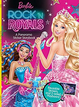 Barbie in Rock 'n Royals: A Panorama Sticker Storybook