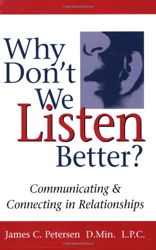 why dont we listen better practical Learn how to use active listening techniques we listen to obtain information don't mentally prepare a rebuttal. why dont we listen better practical Learn how to use active listening techniques we listen to obtain information don't mentally prepare a rebuttal.