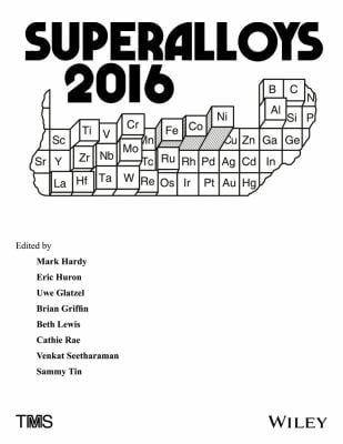 Superalloys 2016: Proceedings of the 13th International Symposium on Superalloys