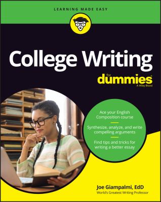 ISBN 9781119895039 product image for College Writing for Dummies by Joe Giampalmi (Paperback) | upcitemdb.com