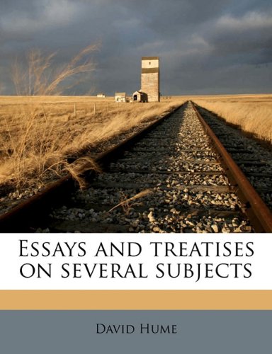 essays and treatises on several essays and treatises on several