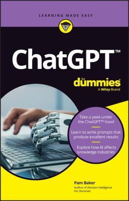 ChatGPT for Dummies - by Pam Baker (Paperback)