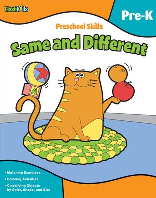 Preschool Skills: Same and Different (Flash Kids Preschool Skills) by Flash Kids Editors (Paperback)