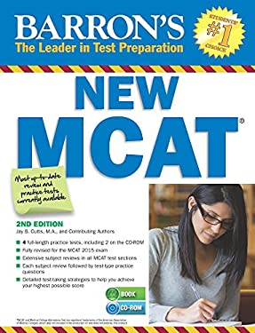 Barron's New MCAT with CD-ROM by , Jay B. Cutts M.A