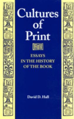 ISBN 9781558490499 product image for Cultures of Print: Essays in the History of the Book by David D. Hall (Paperback | upcitemdb.com