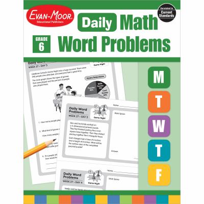 ISBN 9781629388601 product image for Daily Word Problems, Grade 6 by Evan-Moor Educational Publishers (Paperback) | upcitemdb.com