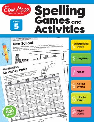 ISBN 9781645143321 product image for Spelling Games and Activities, Grade 5 Teacher Resource by Evan-Moor Educational | upcitemdb.com