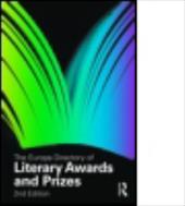 The Europa Directory of Literary Awards and Prizes - Europa Publications / Europa
