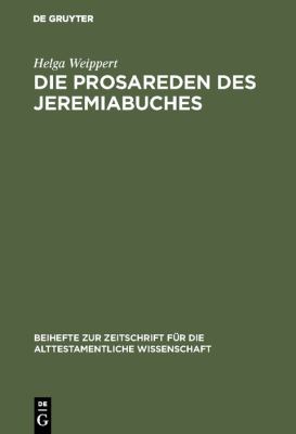 ISBN 9783110038675 product image for Die Prosareden Des Jeremiabuches | upcitemdb.com