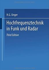 Hochfrequenztechnik in Funk Und Radar - Hans-George Unger
