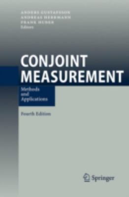 ISBN 9783540714033 product image for Conjoint Measurement : Methods and Applications | upcitemdb.com