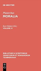 ISBN 9783598716812 product image for Plutarchus: Moralia Vol.IV BT Gr 1681 | upcitemdb.com