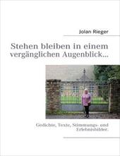 STEHEN BLEIBEN IN EINEM VERG NGLICHEN AU - Rieger, Jolan