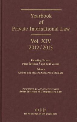 Yearbook of Private International Law: Volume XIV (2012/2013)