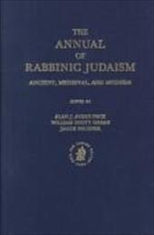 The Annual of Rabbinic Judaism: Ancient, Medieval, and Modern; Volume 1 - Avery-Peck, Alan J. / Neusner, Jacob / Green, William Scott