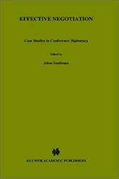 Effective Negotiation - Kaufmann, John / Kaufmann, Johan / Kaufmann, J.